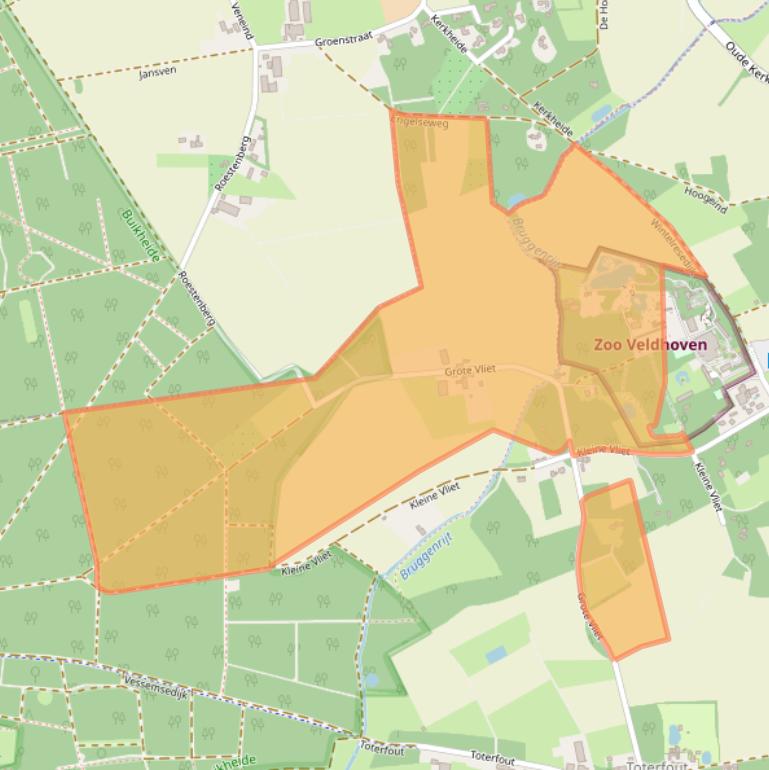 Kaart van postcodegebied 5507PZ.