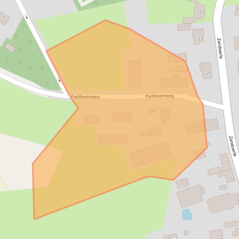 Kaart van postcodegebied 5507RG.