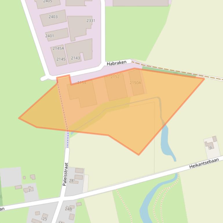 Kaart van postcodegebied 5507TH.