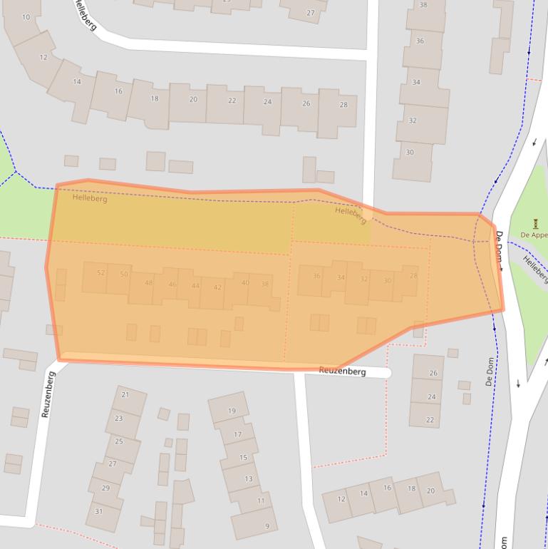 Kaart van postcodegebied 5508BC.