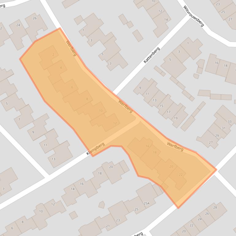 Kaart van postcodegebied 5508HB.