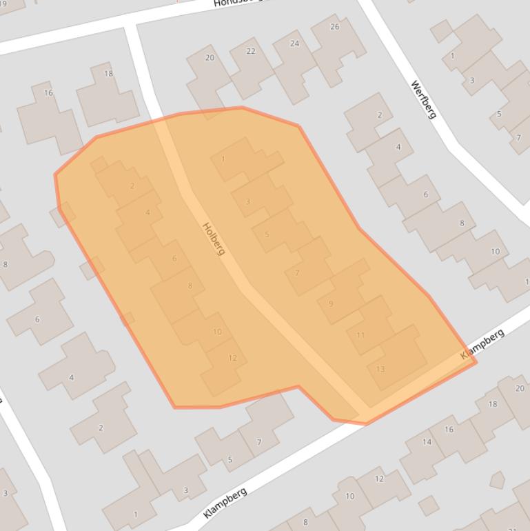 Kaart van postcodegebied 5508HD.