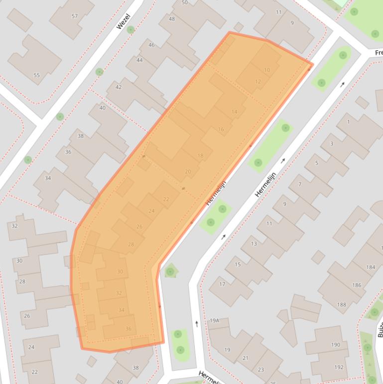 Kaart van postcodegebied 5508MH.