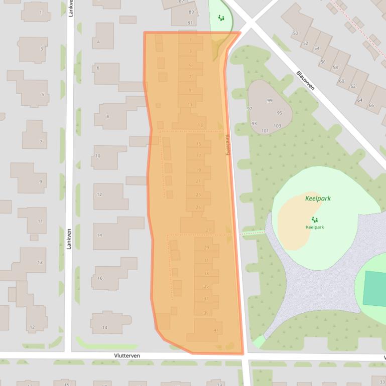 Kaart van postcodegebied 5508RP.