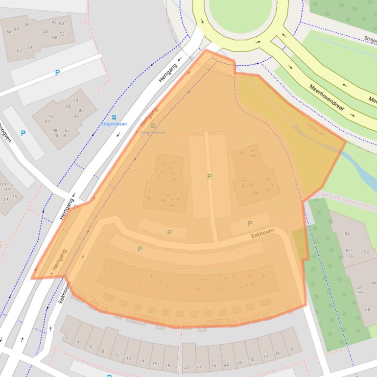 Kaart van postcodegebied 5508SG.