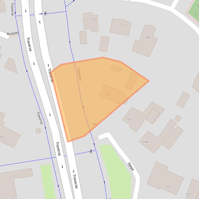 Kaart van postcodegebied 5509LJ.