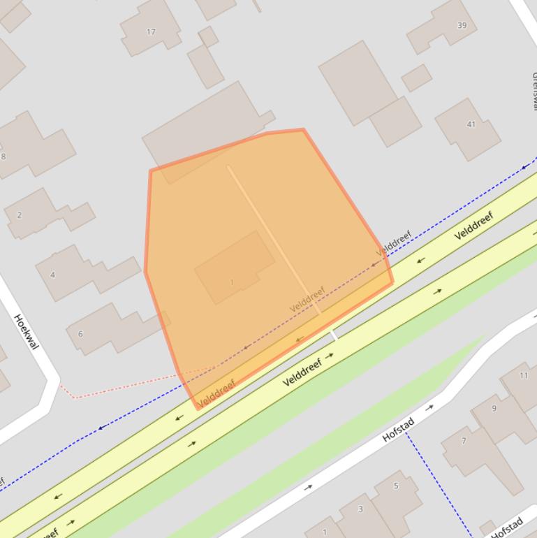 Kaart van postcodegebied 5509LZ.