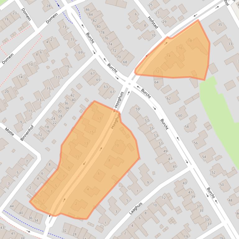 Kaart van postcodegebied 5509MV.