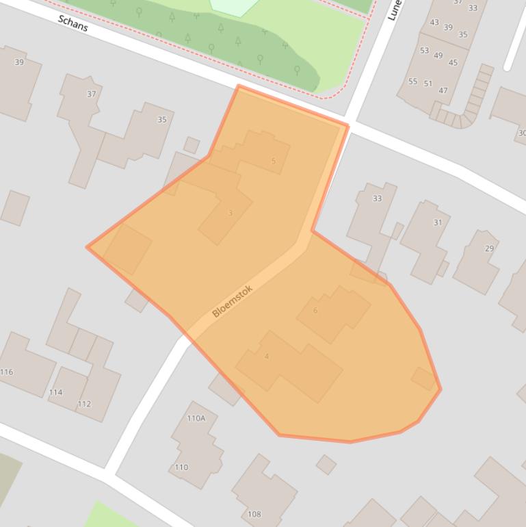 Kaart van postcodegebied 5509MZ.