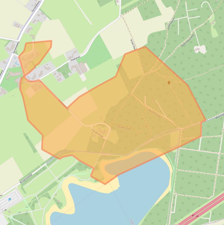 Kaart van postcodegebied 5511KR.