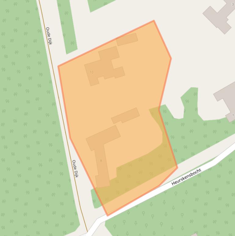 Kaart van postcodegebied 5511LB.