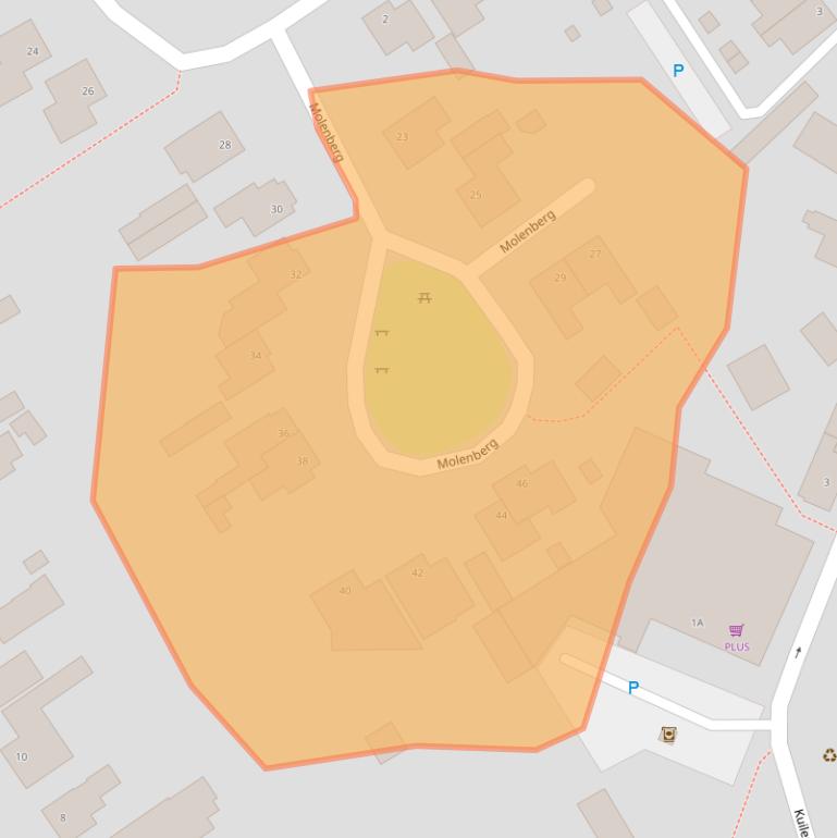 Kaart van postcodegebied 5512BN.