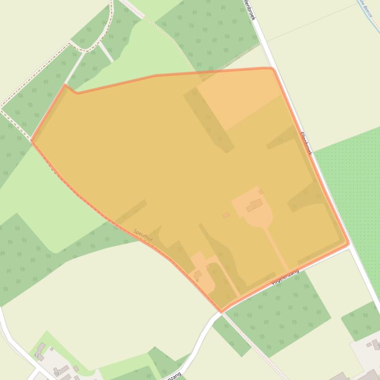 Kaart van postcodegebied 5512NH.