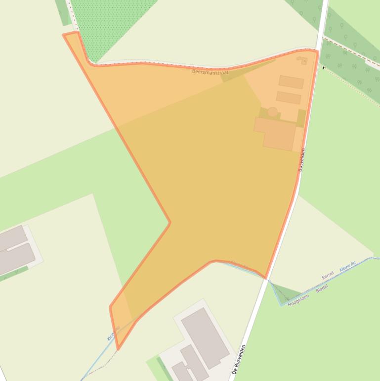 Kaart van postcodegebied 5512NT.