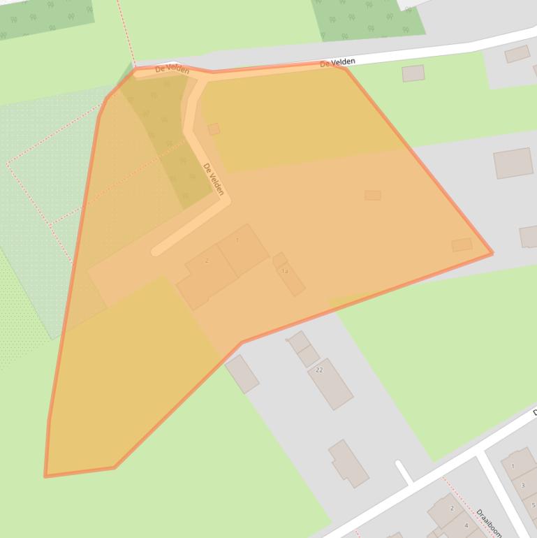 Kaart van postcodegebied 5521AP.