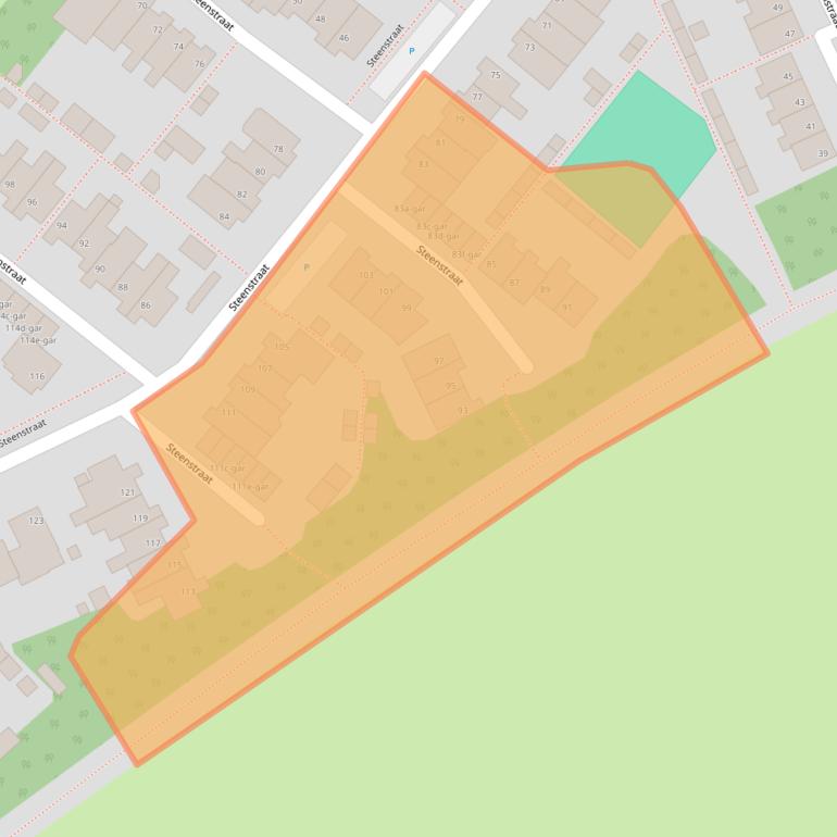 Kaart van postcodegebied 5521KR.