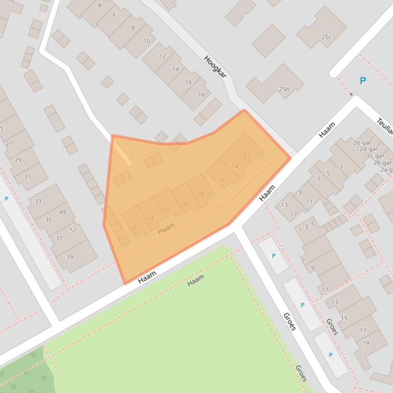 Kaart van postcodegebied 5521LR.