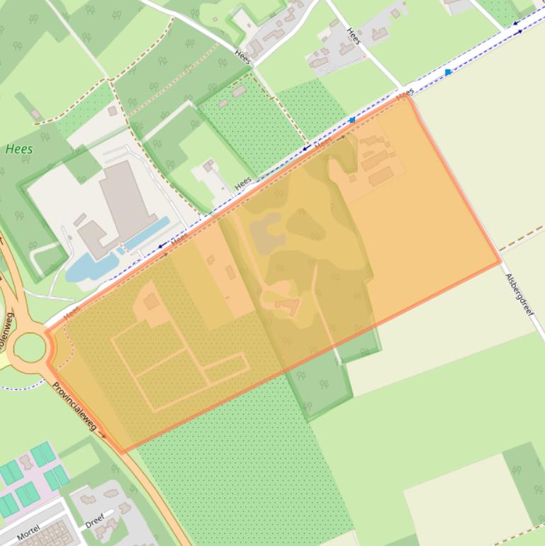 Kaart van postcodegebied 5521NS.