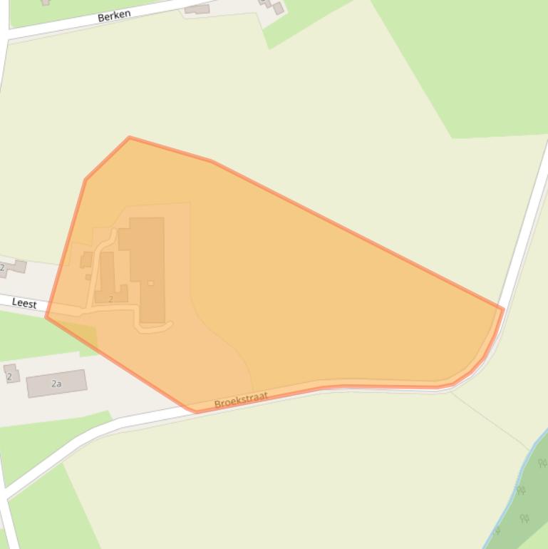 Kaart van postcodegebied 5521PB.