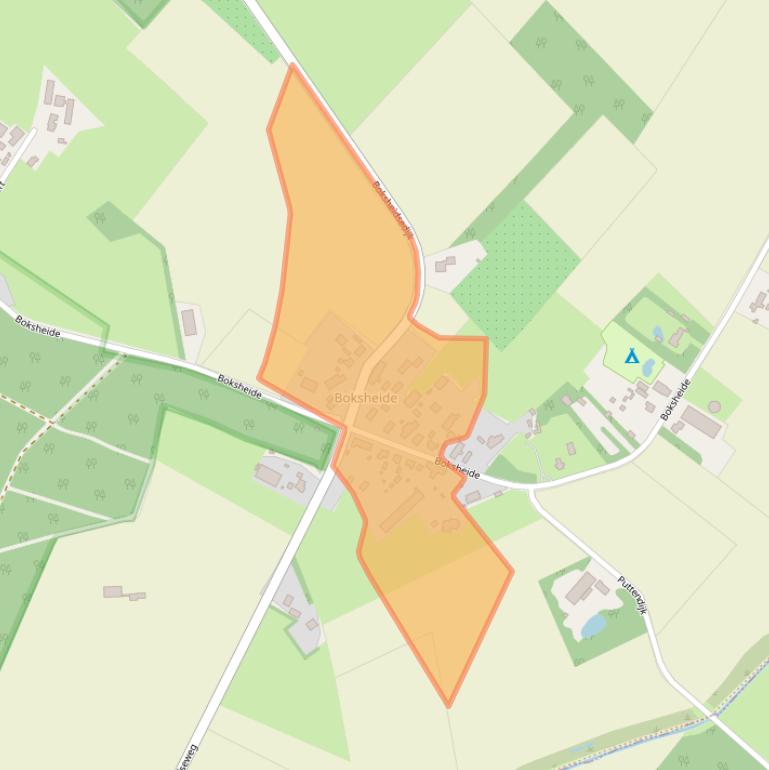 Kaart van postcodegebied 5521PL.