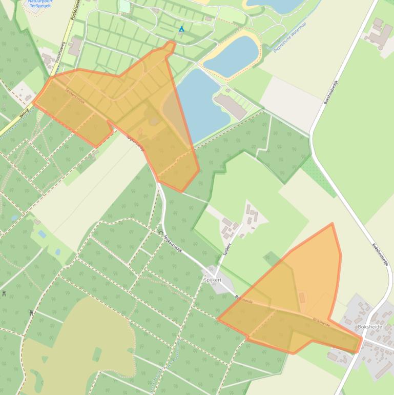 Kaart van postcodegebied 5521PV.