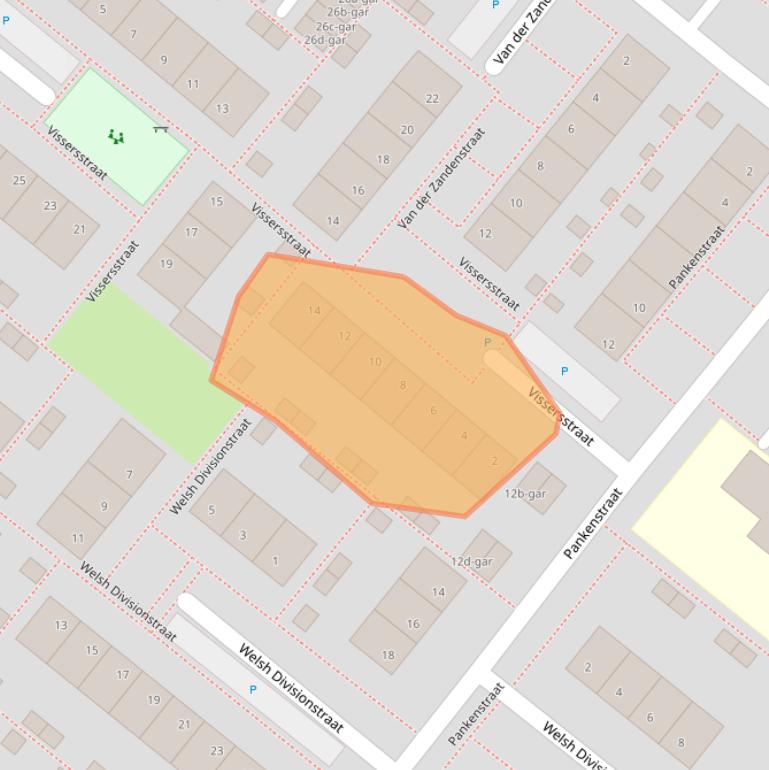 Kaart van postcodegebied 5521VM.