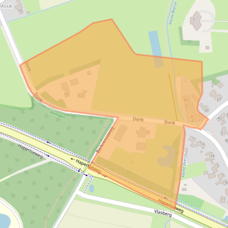 Kaart van postcodegebied 5525KH.