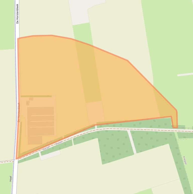 Kaart van postcodegebied 5528SB.