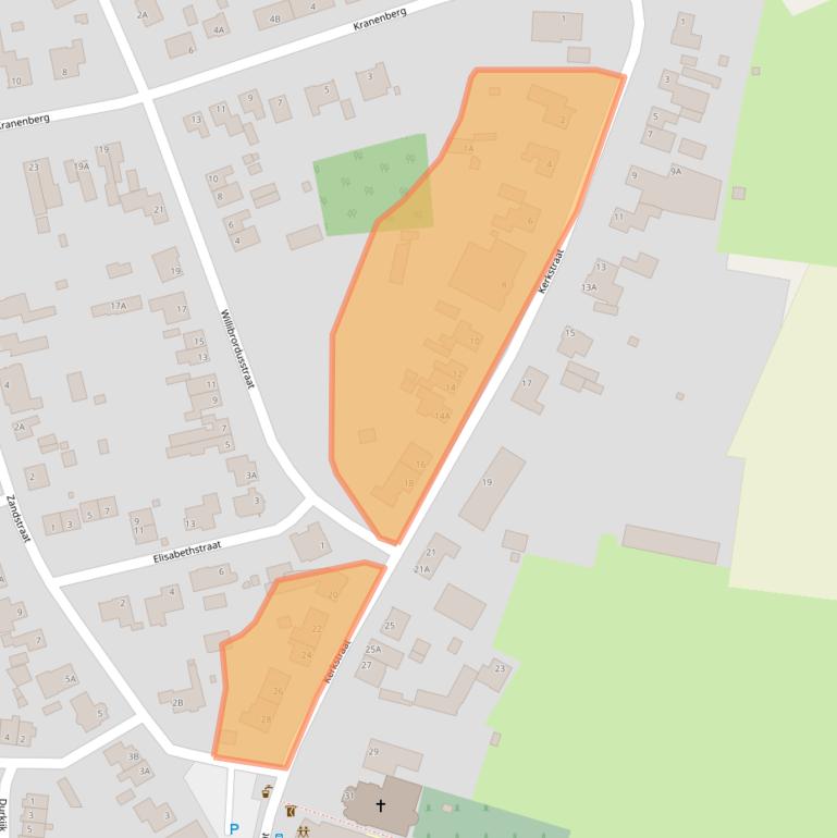 Kaart van postcodegebied 5529AL.