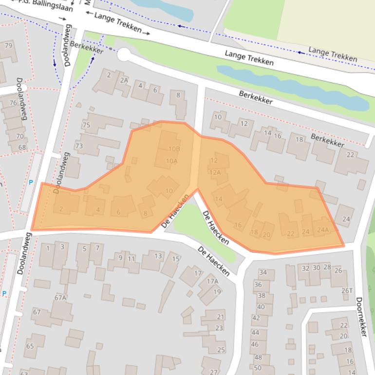 Kaart van postcodegebied 5531DC.