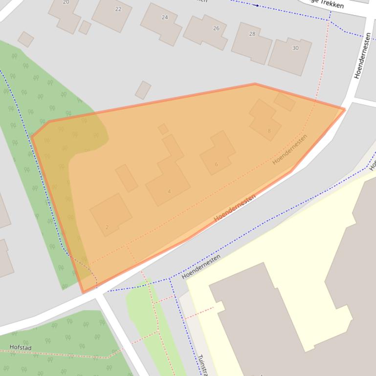 Kaart van postcodegebied 5531GP.