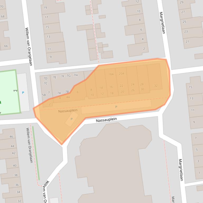 Kaart van postcodegebied 5531HK.