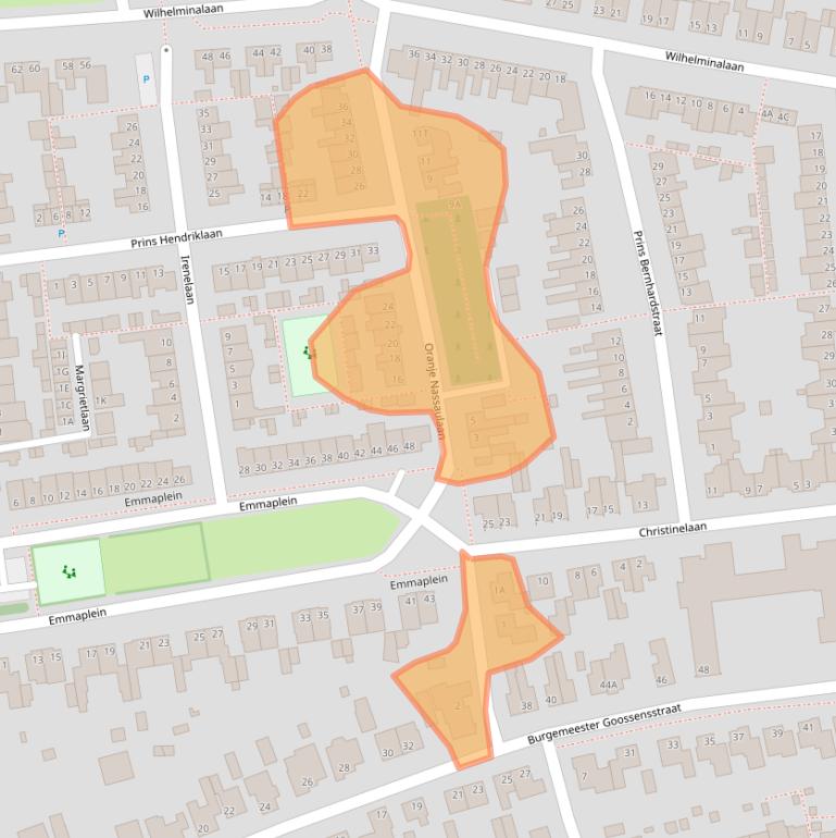 Kaart van postcodegebied 5531HZ.
