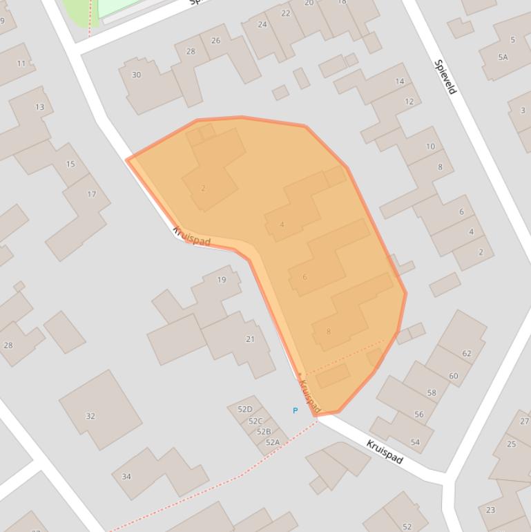 Kaart van postcodegebied 5531LZ.