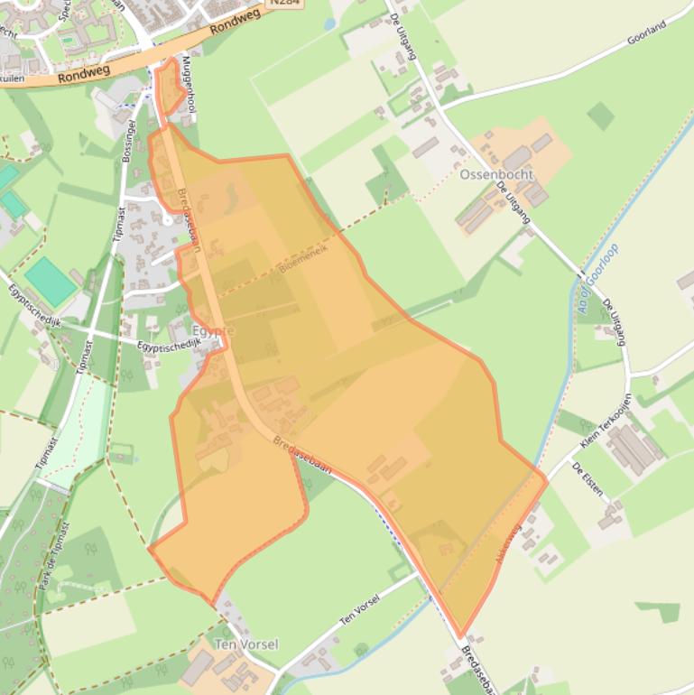 Kaart van postcodegebied 5531NB.