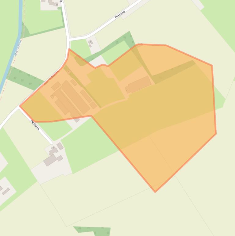 Kaart van postcodegebied 5531NR.