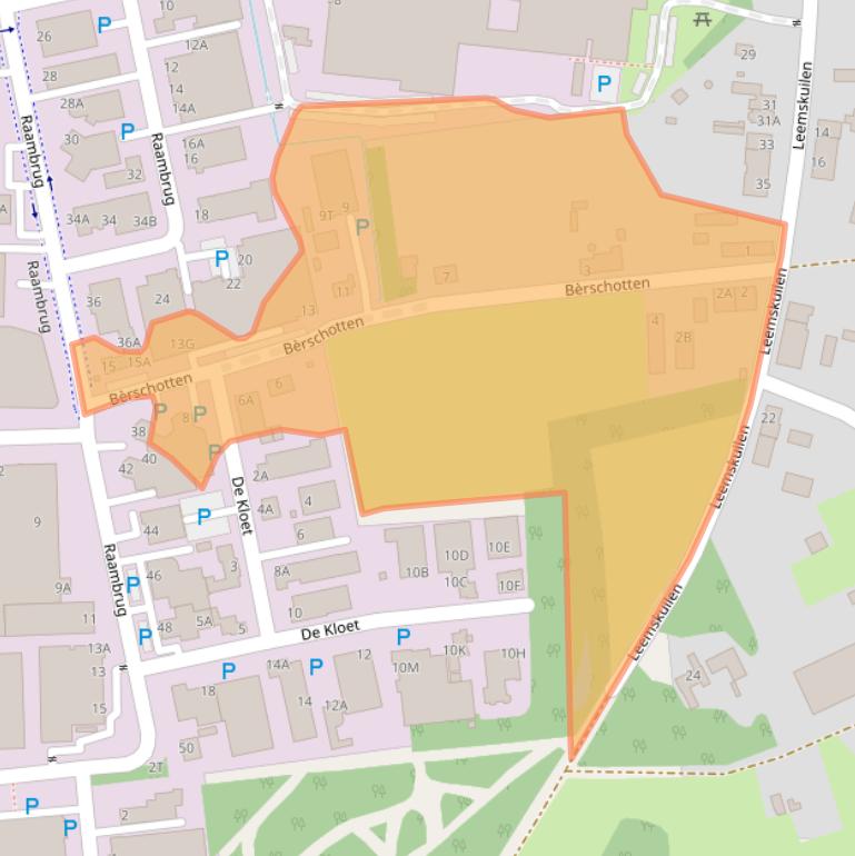 Kaart van postcodegebied 5531NW.