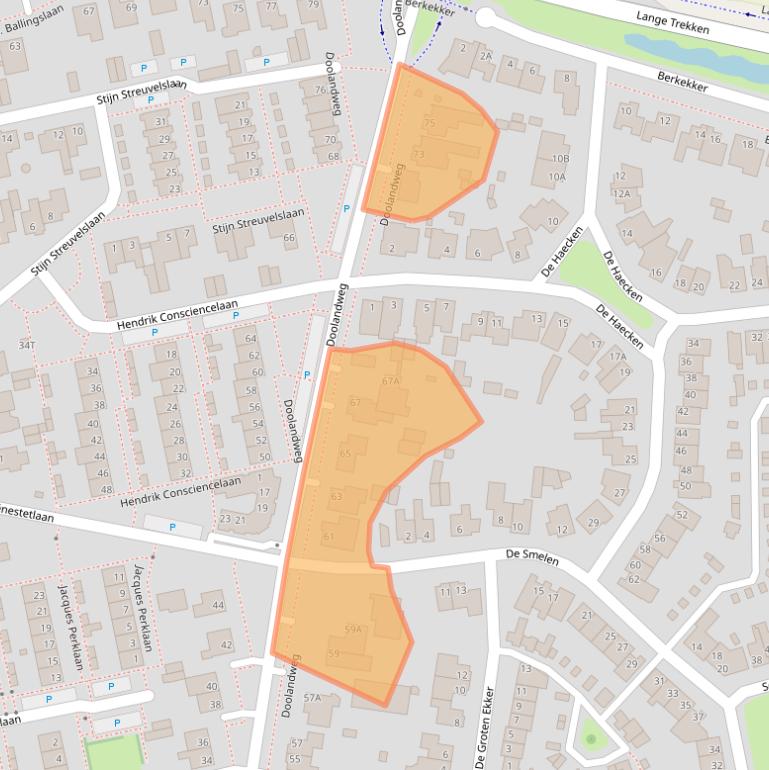 Kaart van postcodegebied 5531PS.