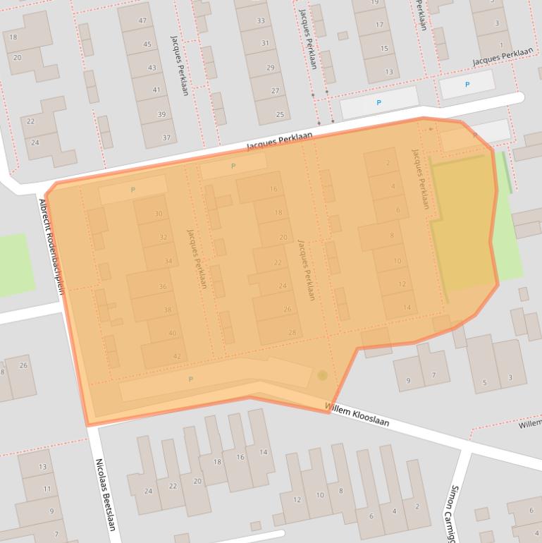 Kaart van postcodegebied 5531TR.