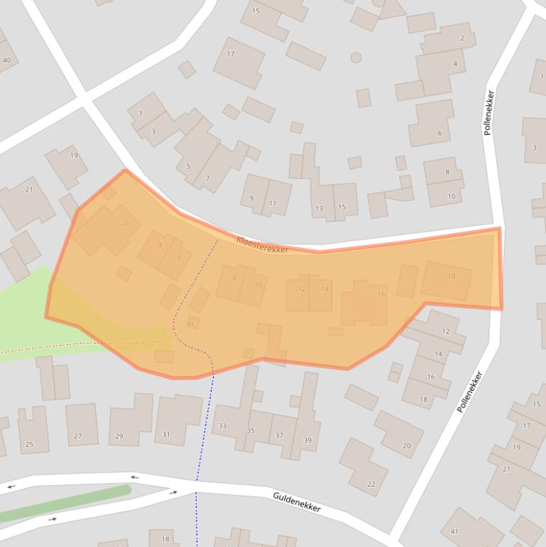 Kaart van postcodegebied 5541DB.