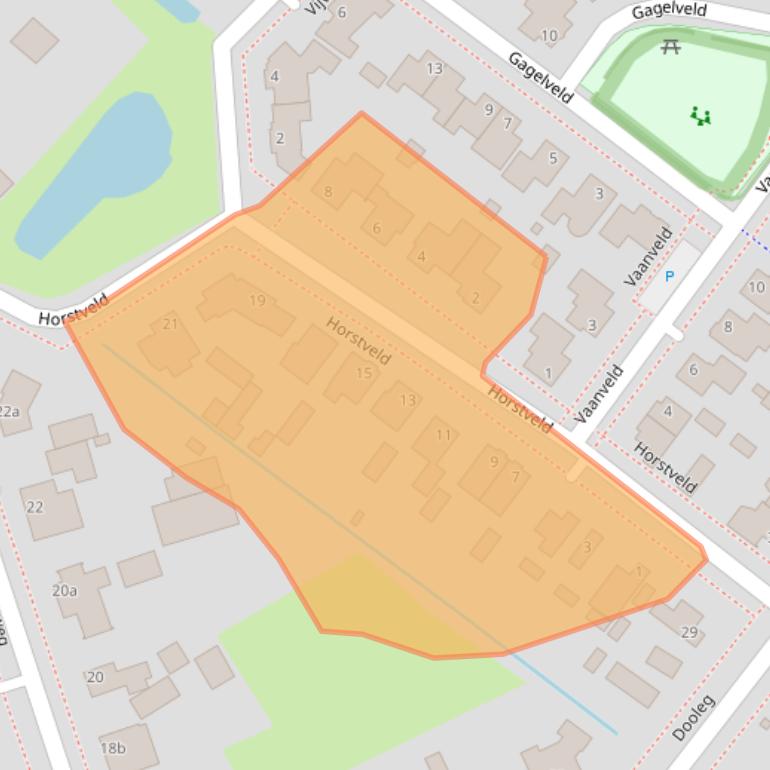 Kaart van postcodegebied 5541GN.
