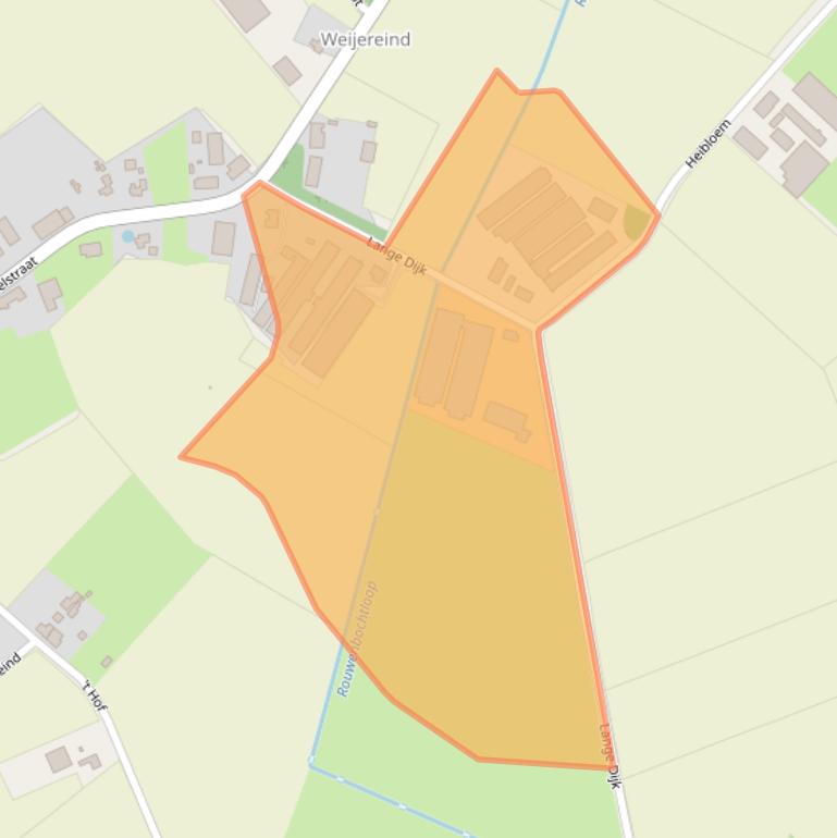 Kaart van postcodegebied 5541NB.