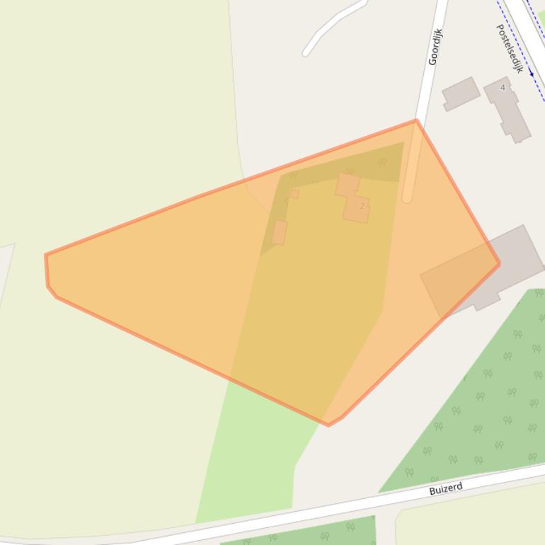 Kaart van postcodegebied 5541NK.