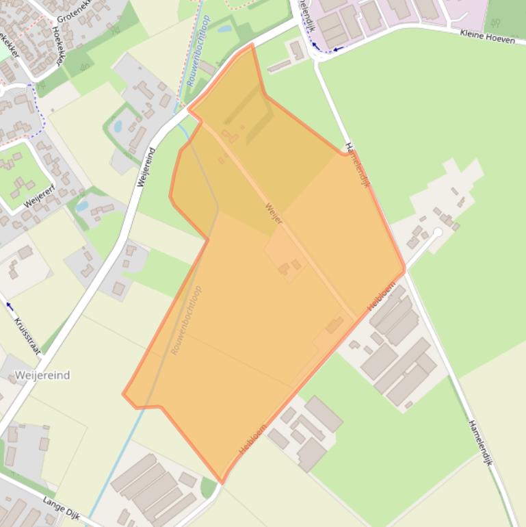 Kaart van postcodegebied 5541RC.