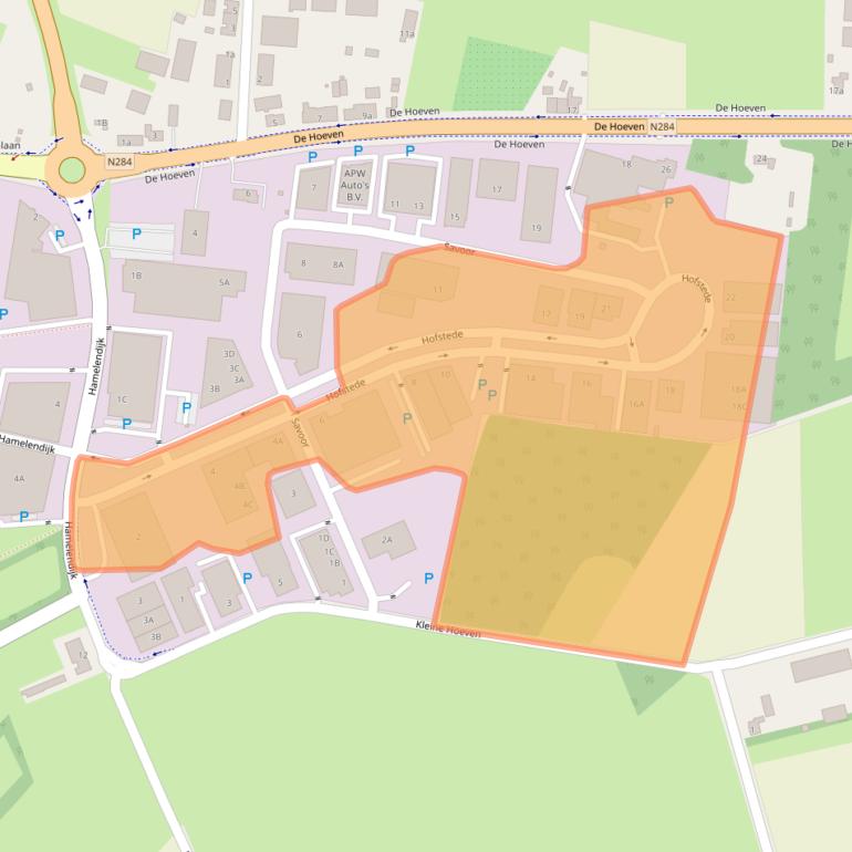 Kaart van postcodegebied 5541SJ.