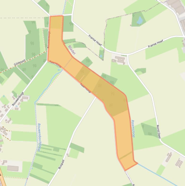 Kaart van postcodegebied 5541SL.