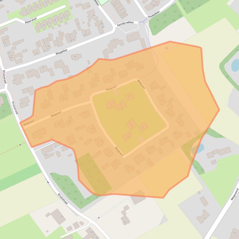 Kaart van postcodegebied 5541SZ.