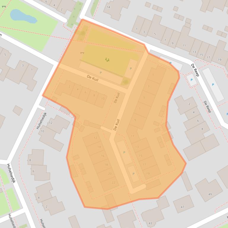 Kaart van postcodegebied 5541WB.