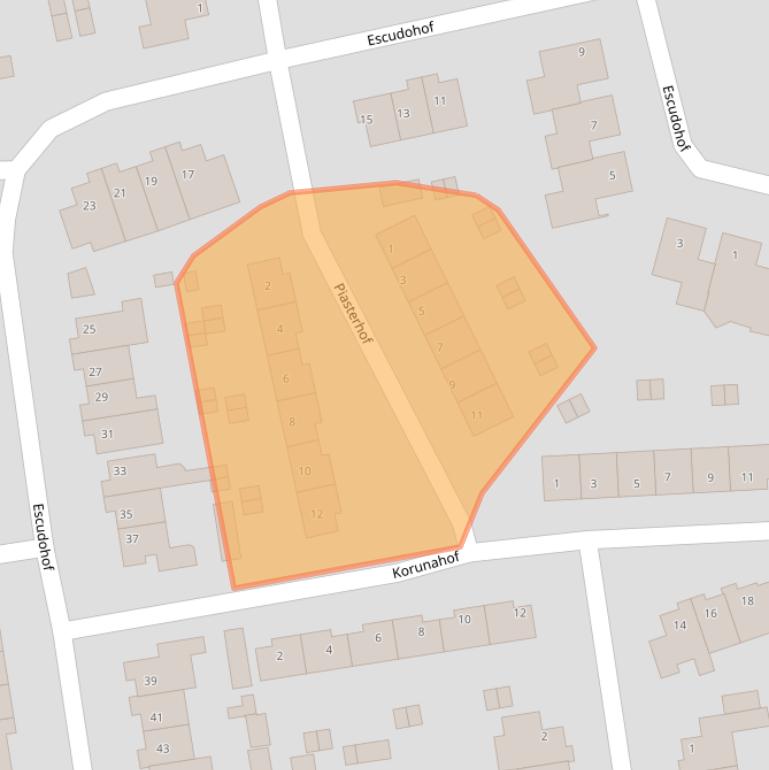 Kaart van postcodegebied 5551DG.