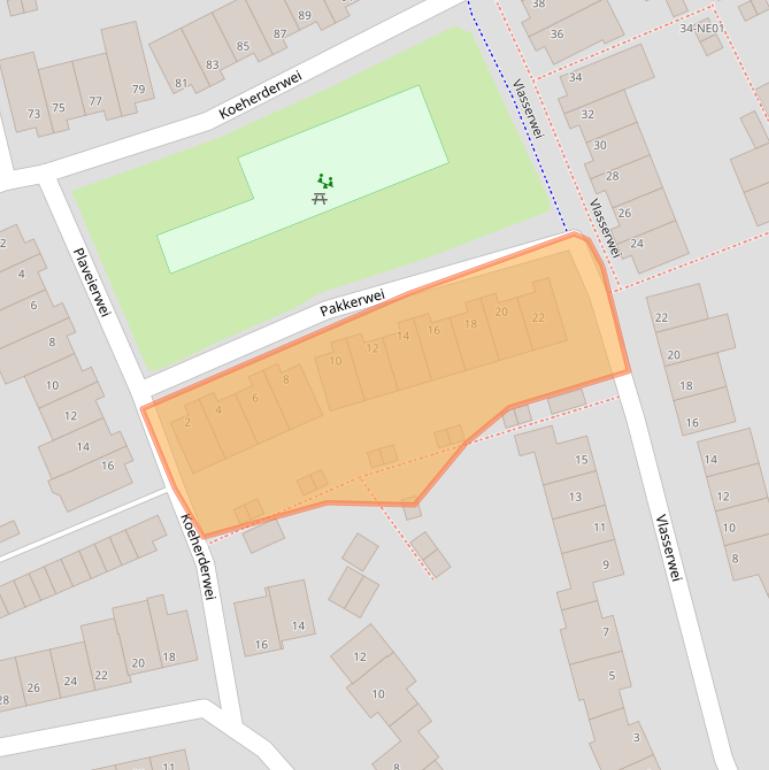 Kaart van postcodegebied 5551MK.